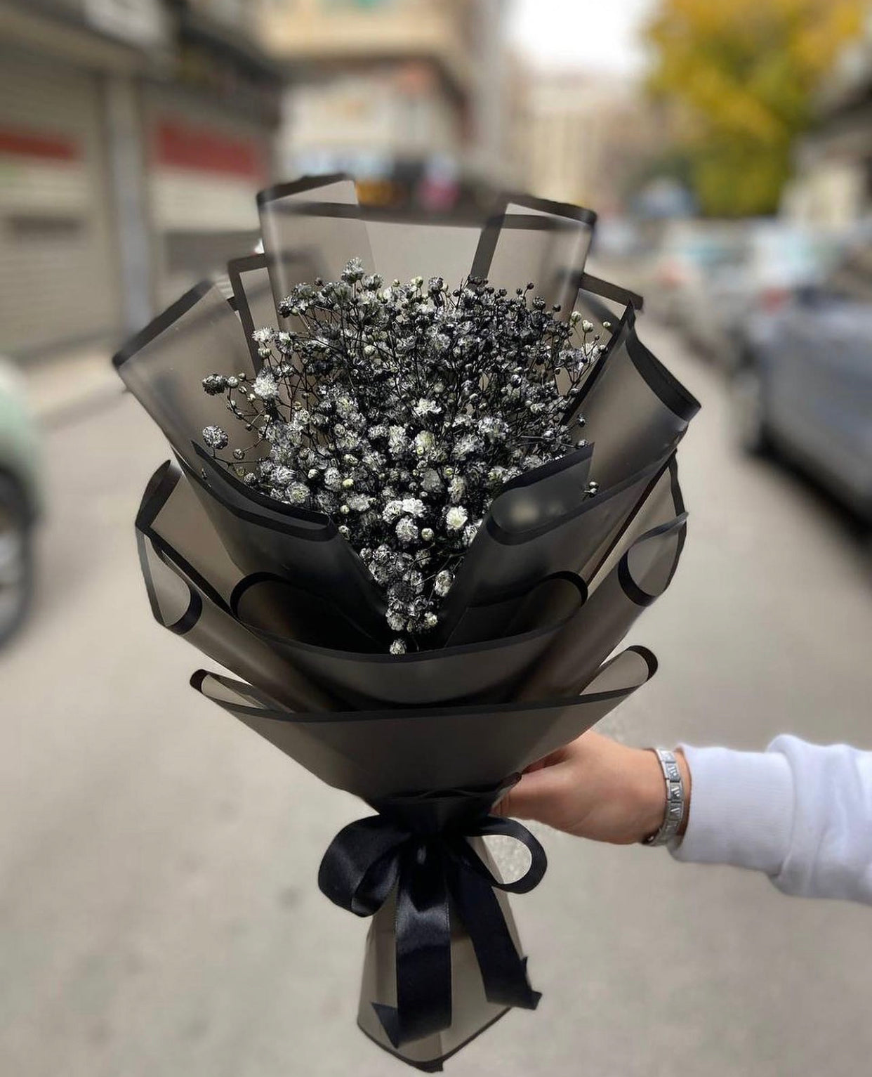باقة غيمة بيضاء